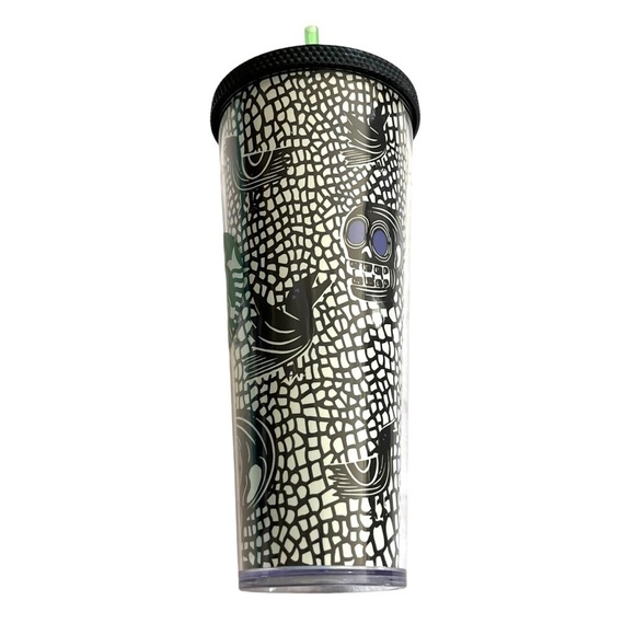 Starbucks 2020 Glow-in-the-Dark Halloween Cold Cup 24 oz. - Picture 6 of 10
